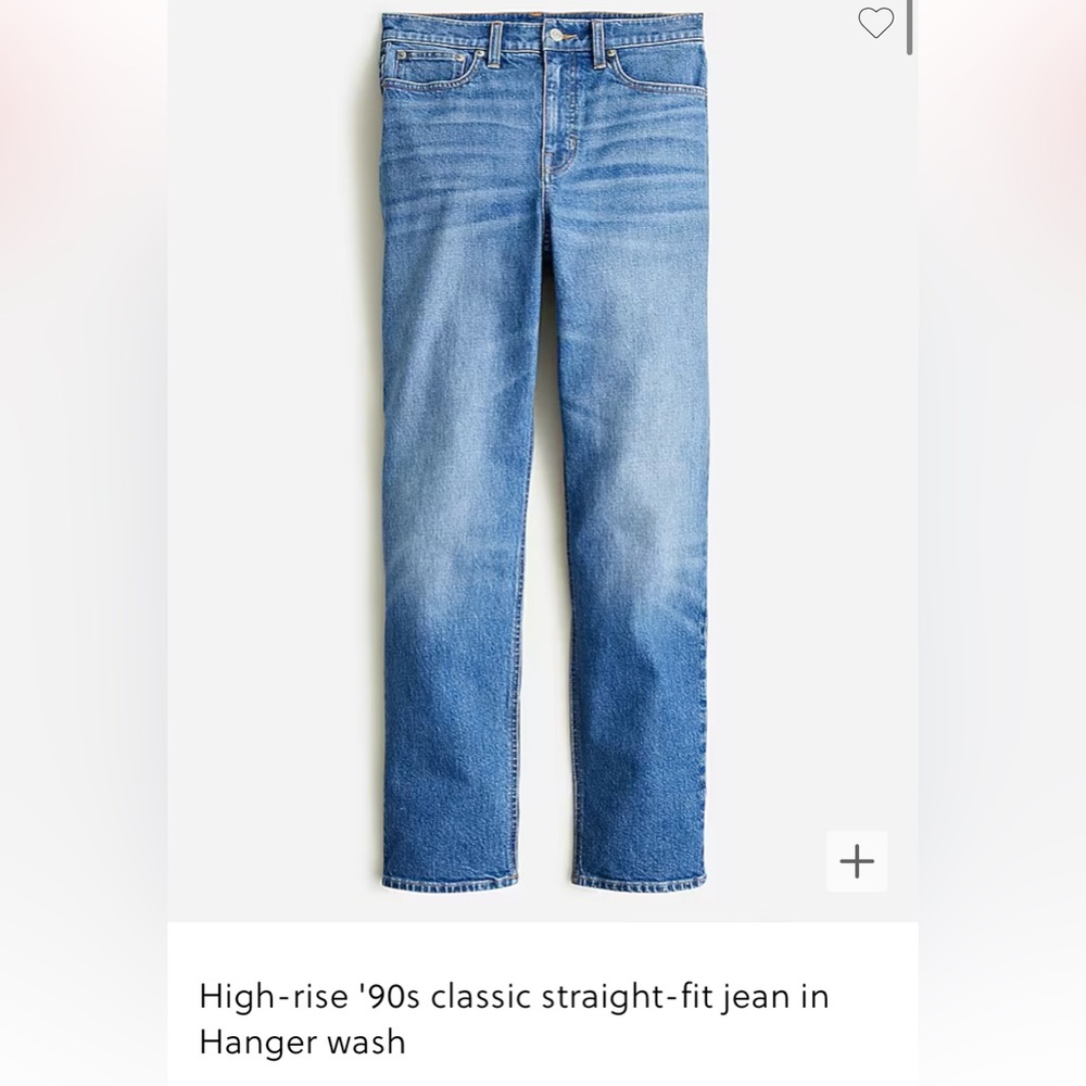JCrew Classic Straight Jeans 24P